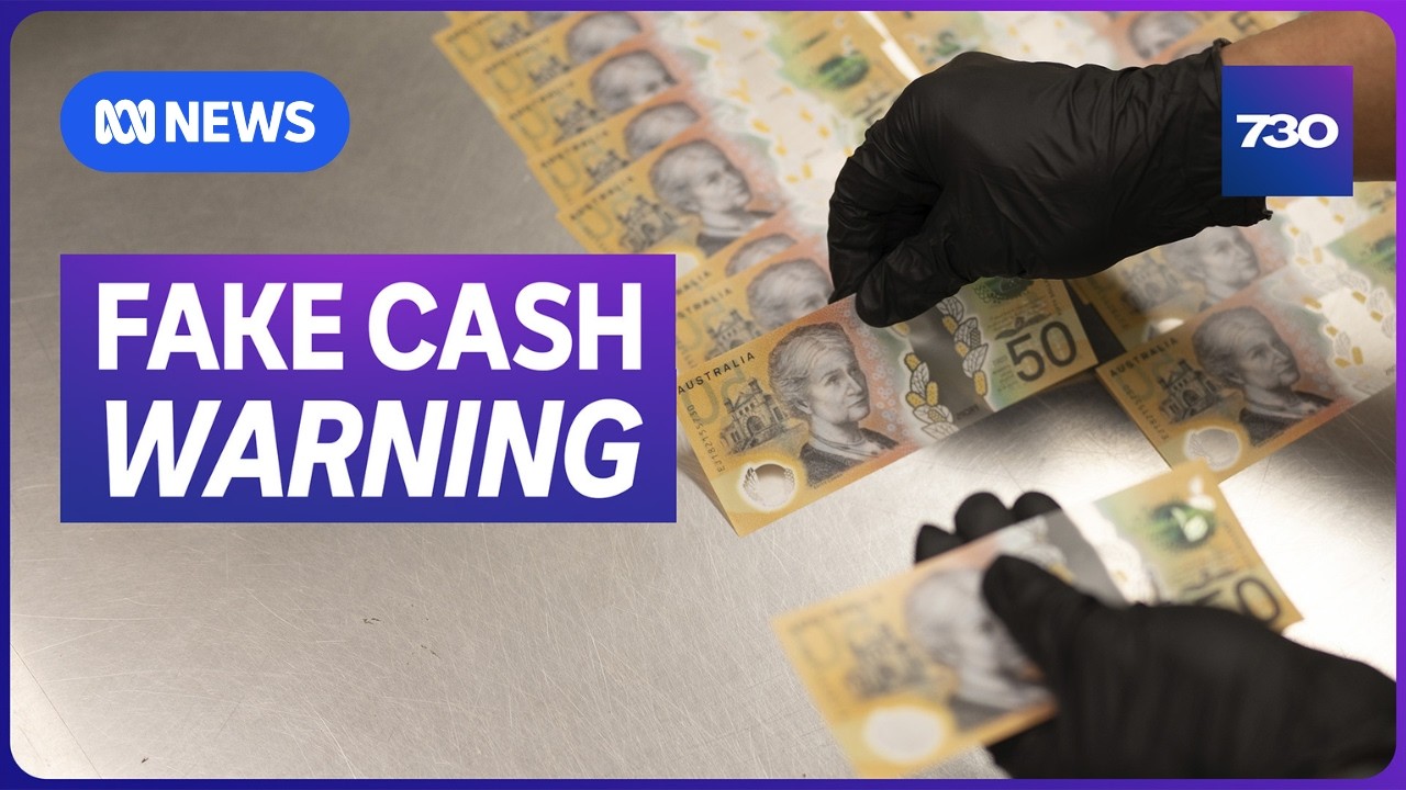 More than $2.3 million in fake cash arrived in Australia over the past year | 7.30