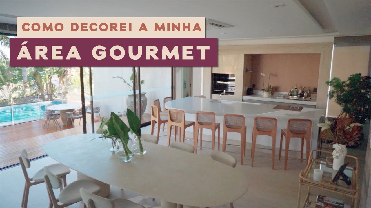 TOUR pela minha área gourmet