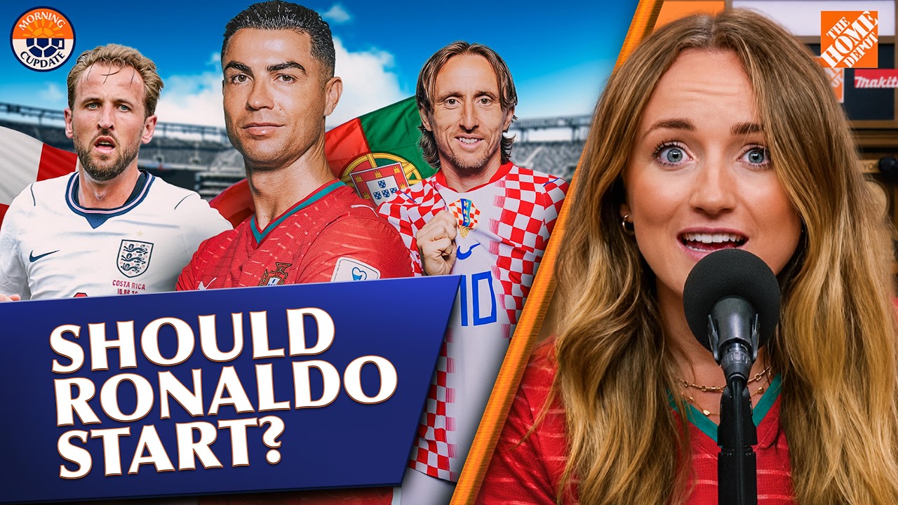 Should Cristiano Ronaldo Start for Portugal?, England vs Croatia Preview, & Messi Hat Trick Reaction