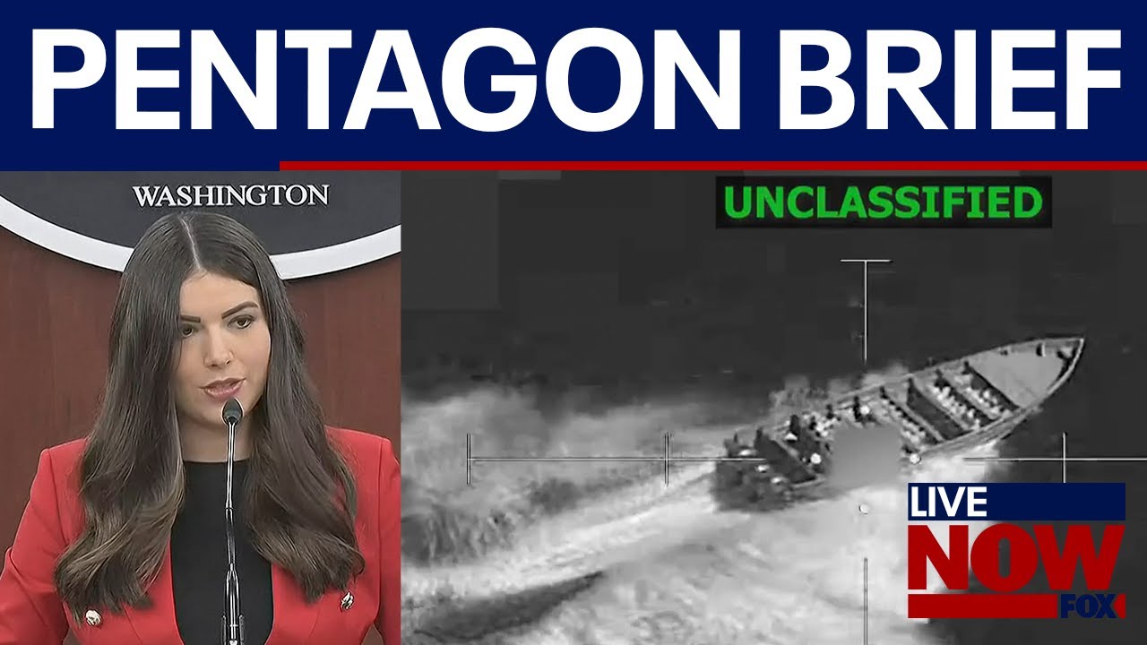 Pentagon holds briefing on Venezuelan drug boat strikes