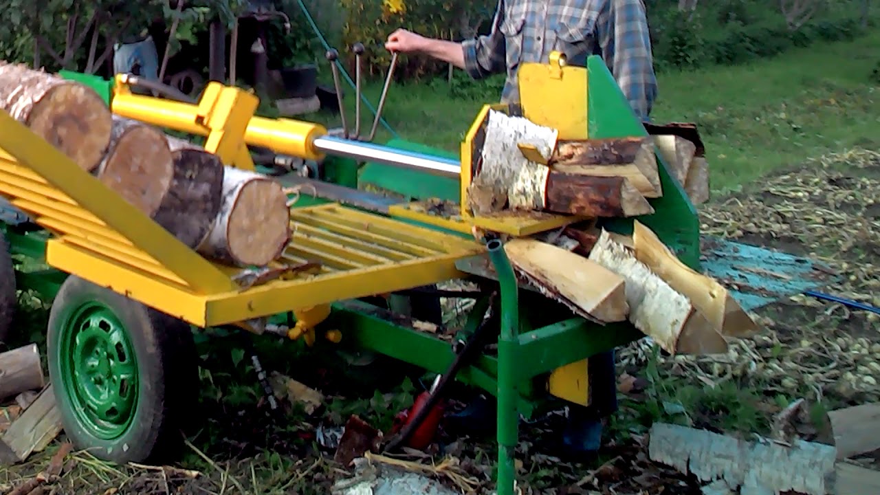 Гидравлический дровокол