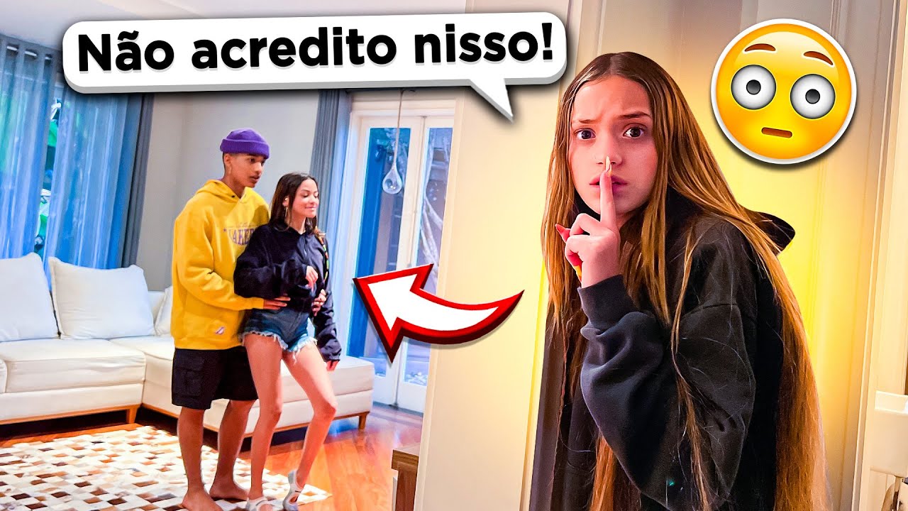OLHA O QUE ELES FIZERAM SEM EU ESTAR EM CASA !! @euguilhermelima  @MillenaeManuMaia