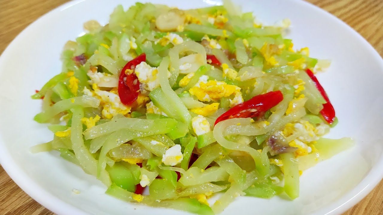ENAK BANGET ‼️LABU SIAM CAMPUR TELUR DIMASAK BEGINI PASTI NAMBAH NASI TERUS