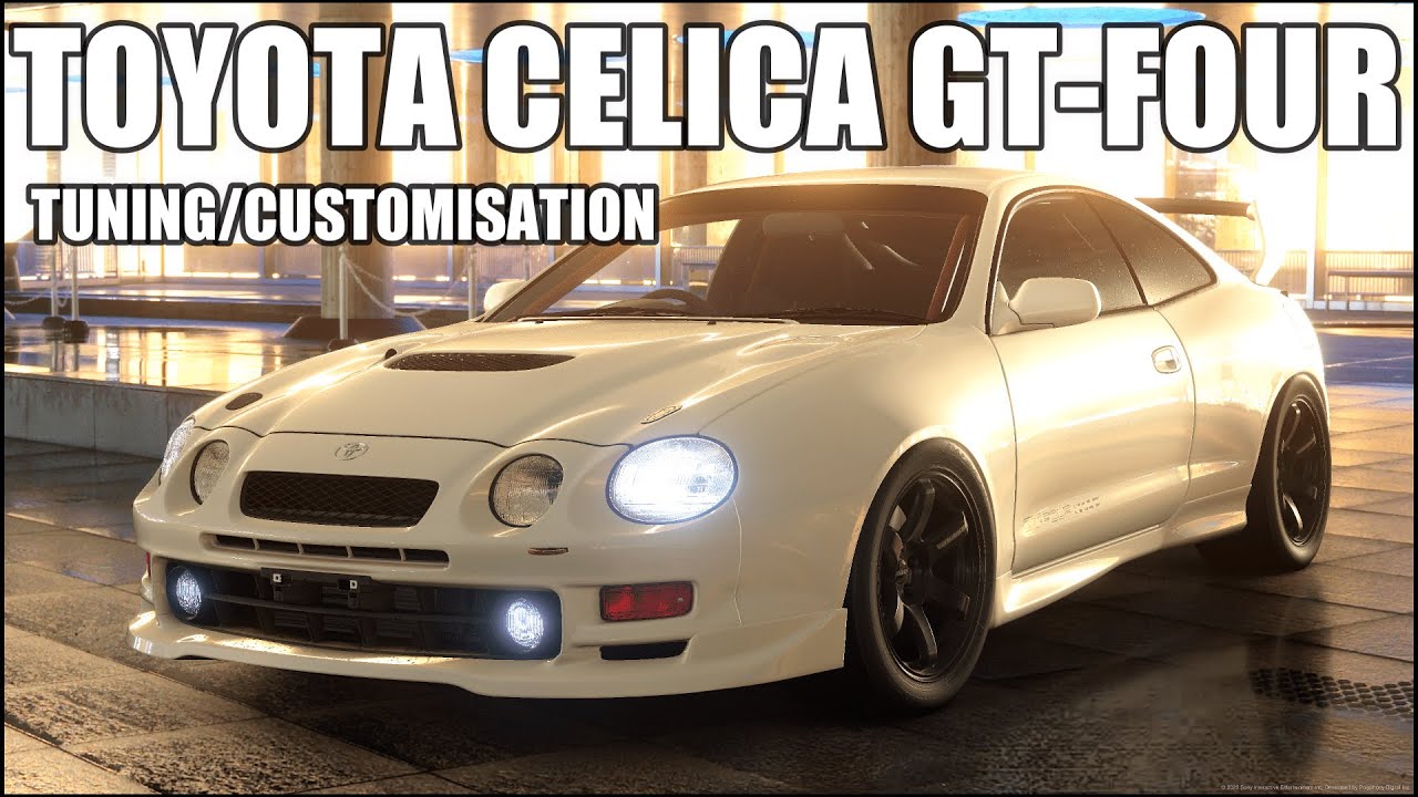 GRAN TURISMO 7 TOYOTA CELICA GT-FOUR ST205 CUSTOMIZATION/TUNING | FULLY UPGRADED | GAMEPLAY