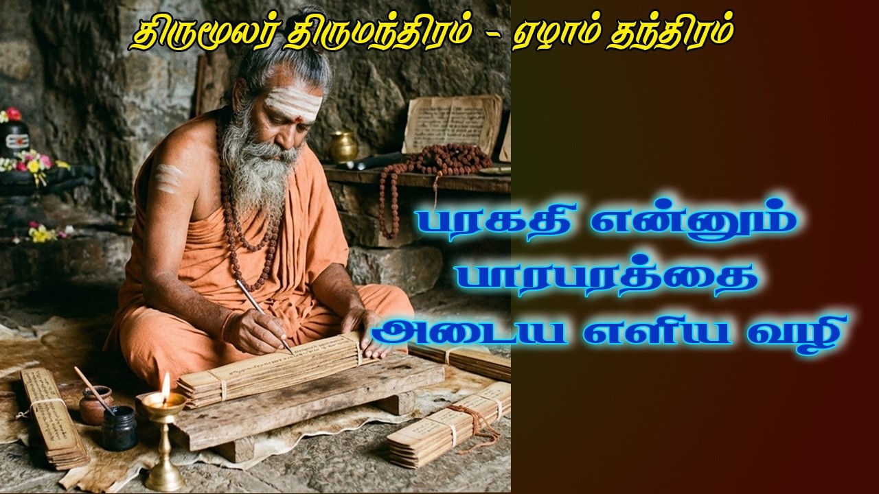 திருமந்திரம்.343-பராபரத்தை அடைய எளிய வழி