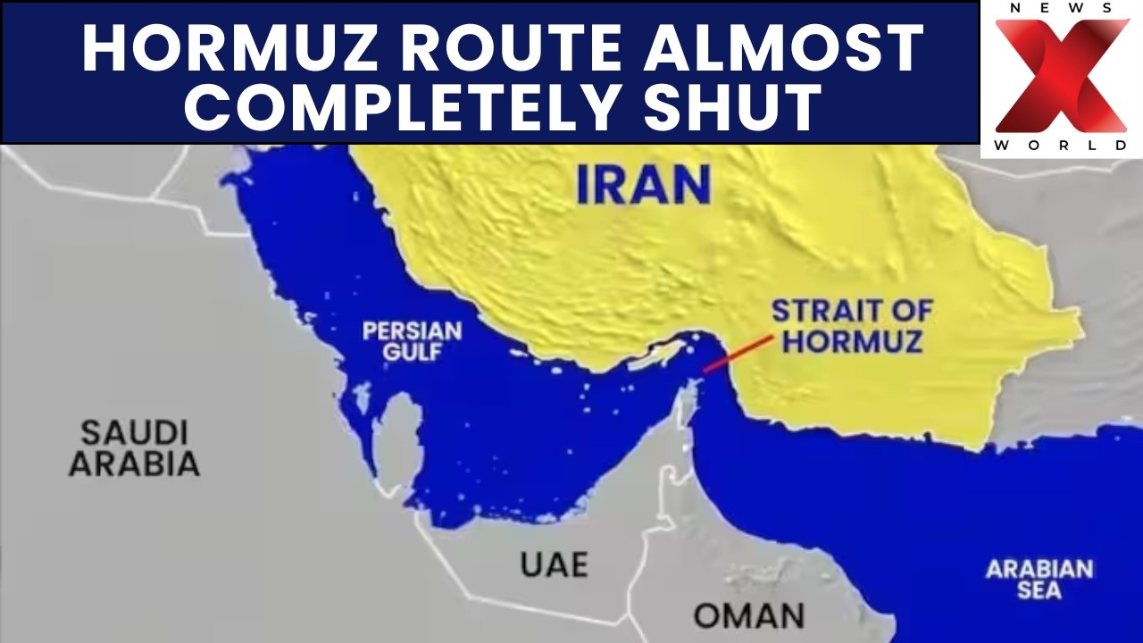 Strait Of Hormuz Traffic Collapses Despite Ceasefire Raising Global Energy Concerns | NewsX World