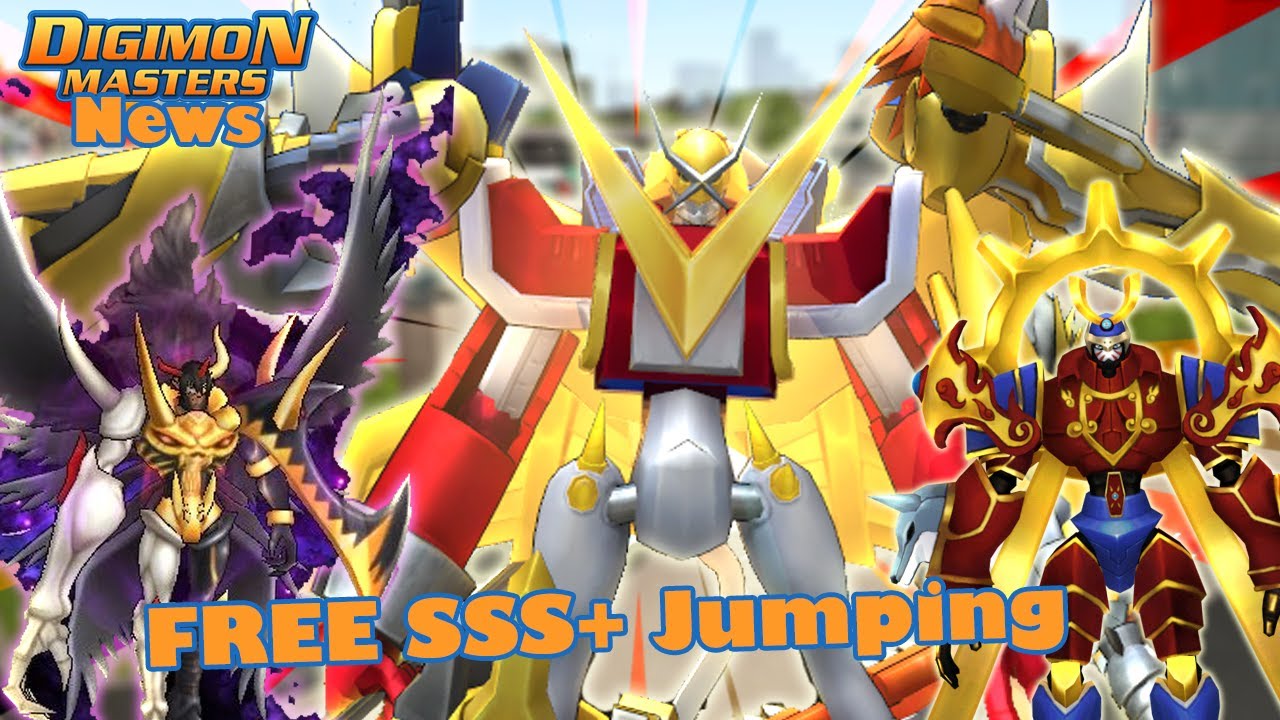 DMO News : FREE SSS+ Selector Jumping Event - Digimon Masters Online