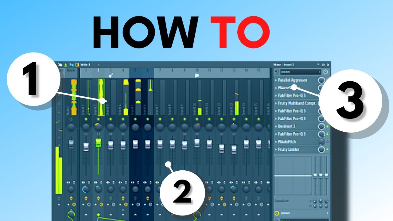 21 ВАЖНЫЙ совет по использованию микшера в FL Studio (урок по использованию микшера в FL Studio)