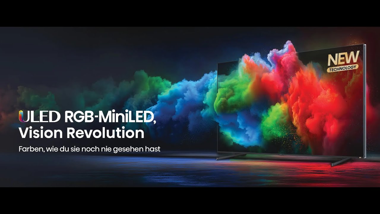 RGB MiniLED - Farben, wie du sie noch nie gesehen hast