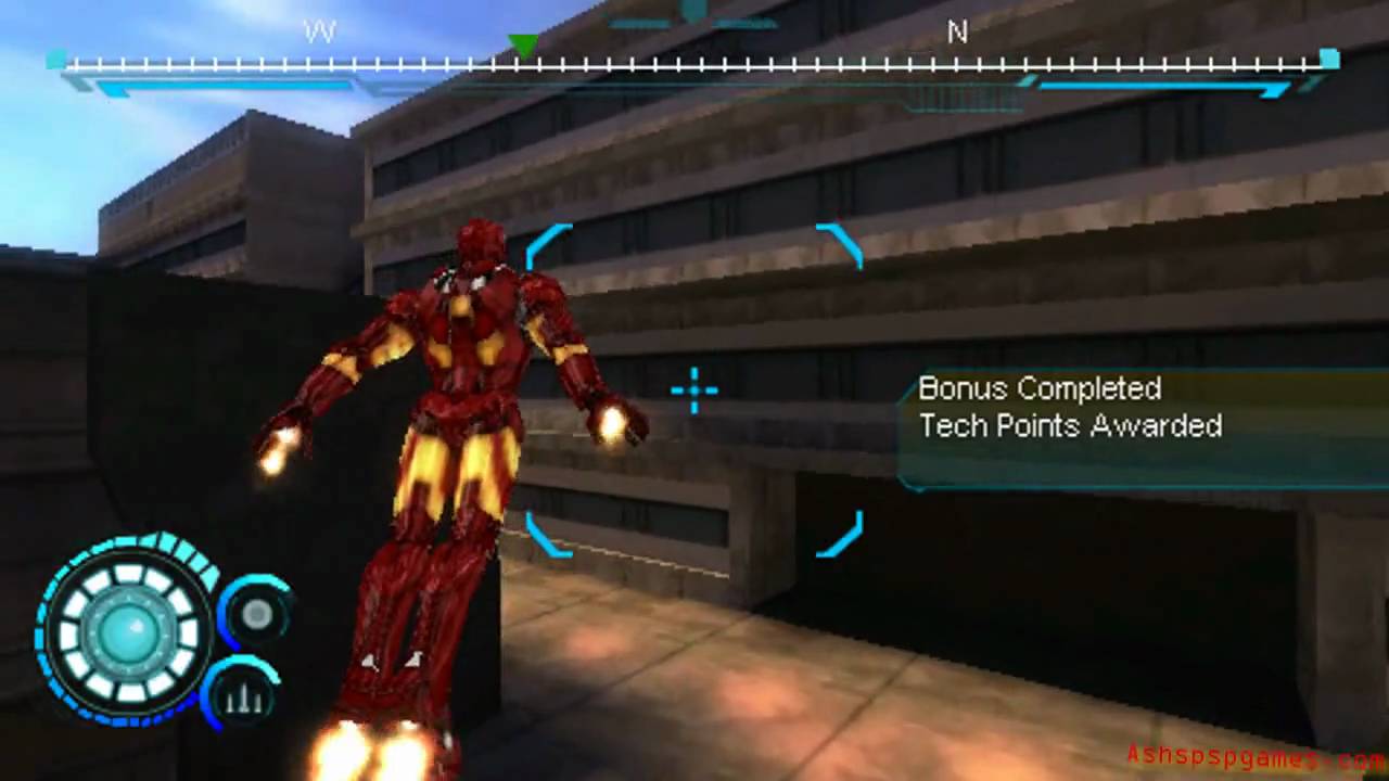 Iron Man 2: The Video Game — PSP — № 1. Вторжение в дом [1/2]