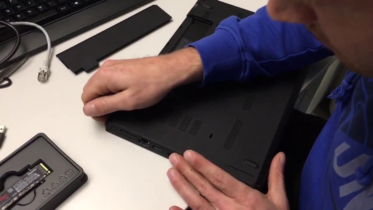 Lenovo T470 M.2 SSD Upgrade / RAM Upgrade Teil 1