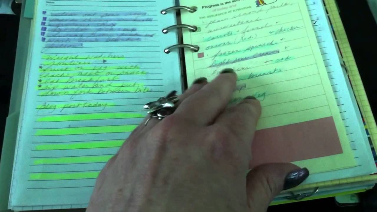 My Portland Grand Filofax, at the moment anyway....