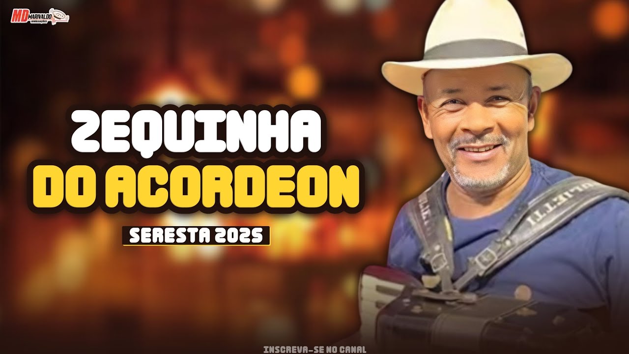 ZEQUINHA DO ACORDEON - NO MELHOR DA SERESTA 2K25 | AO VIVO