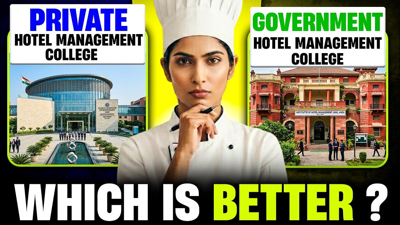 Government Hotel Management College(IHM) Vs Private Hotel Management College क्या Best है?👨&zwj;🍳😱|