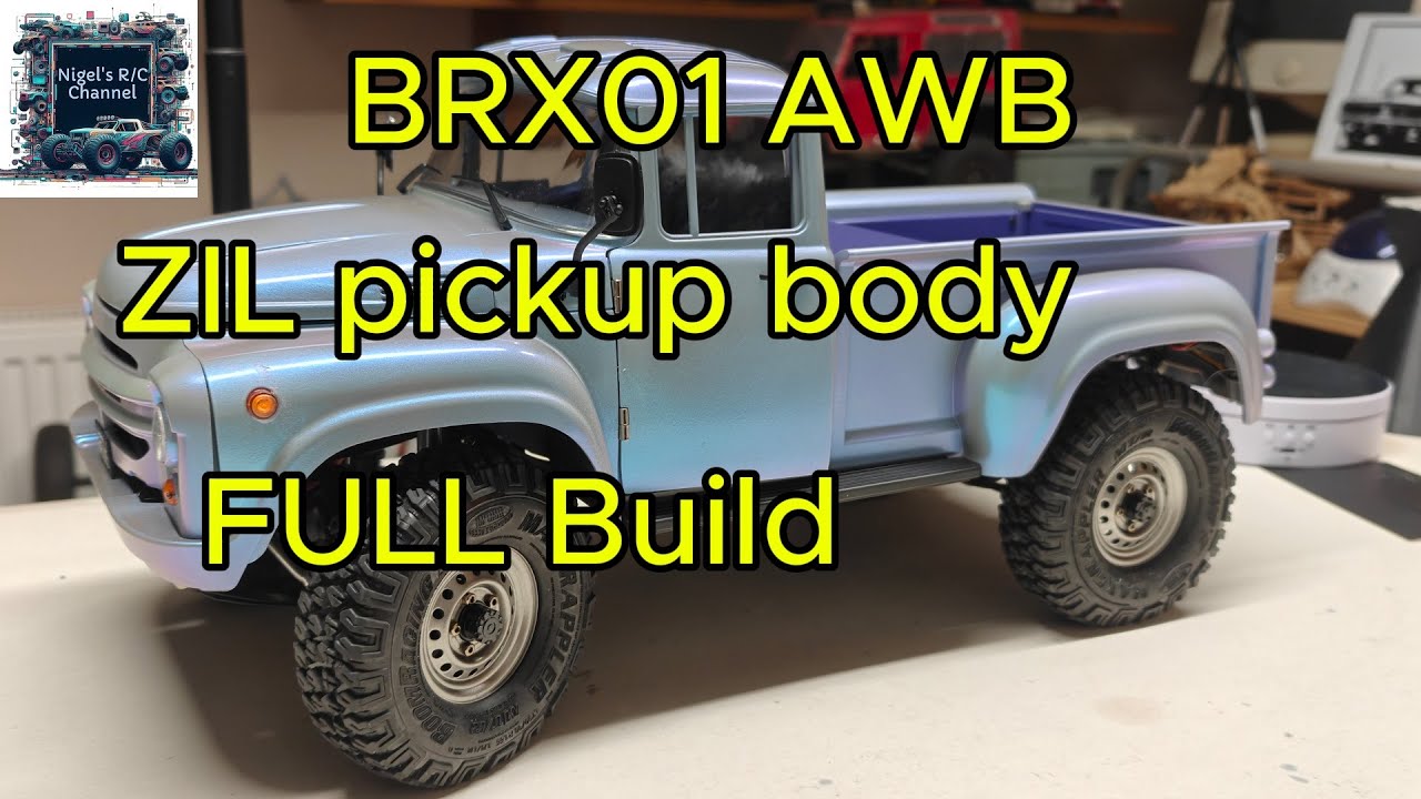 ZIL BODY FULL BUILD ( Boomracing zil pickup BRX01 AWB )