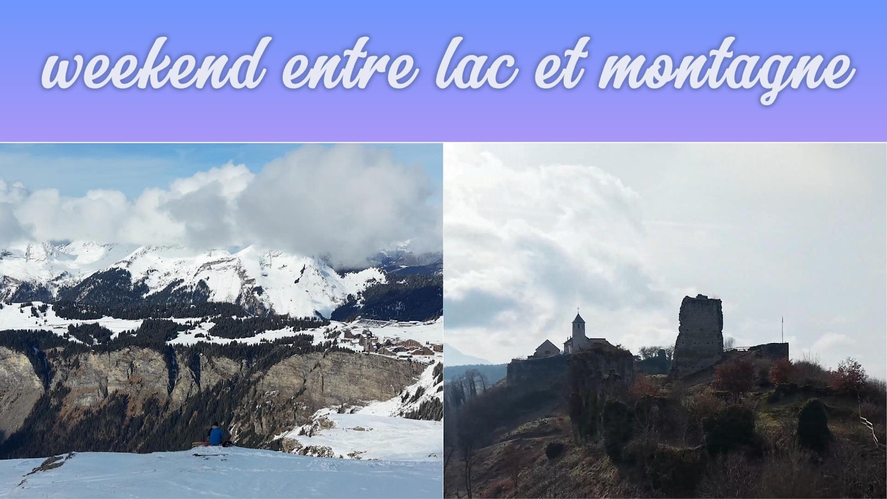 weekend entre lac et montagne