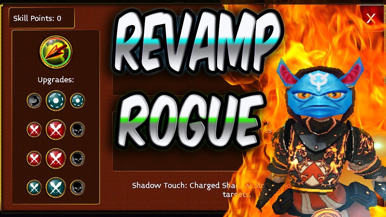 BEST SKILL LOADOUT ROGUE (After Revamp!) Level 86 2024 -  Arcane Legends