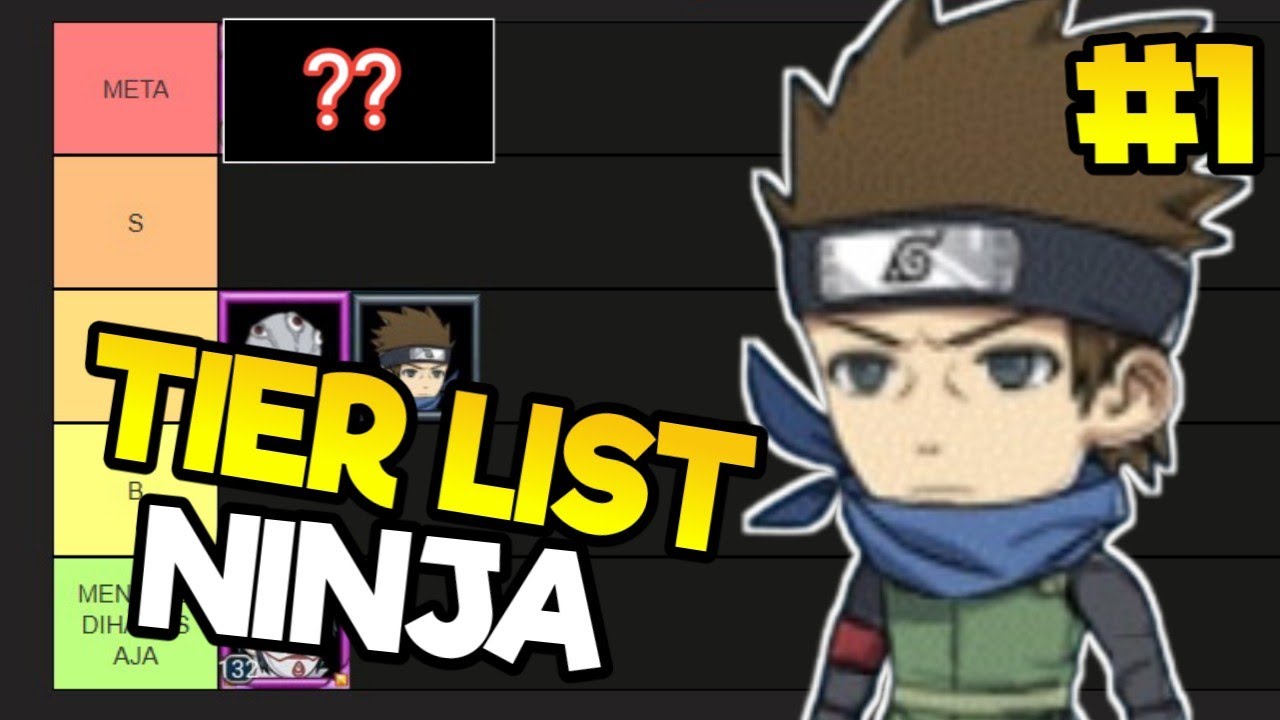 Tierlist Ninja Rebirth EPISODE 1 (ROULETTE) - Ninja Rebirth Indonesia