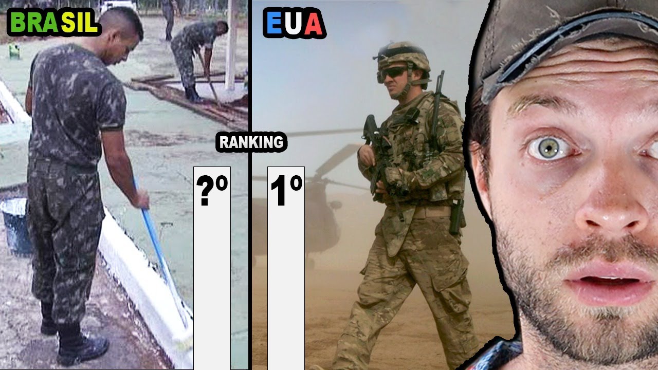 Exército BRASILEIRO VS Exército AMERICANO | Comparação DEFINITIVA
