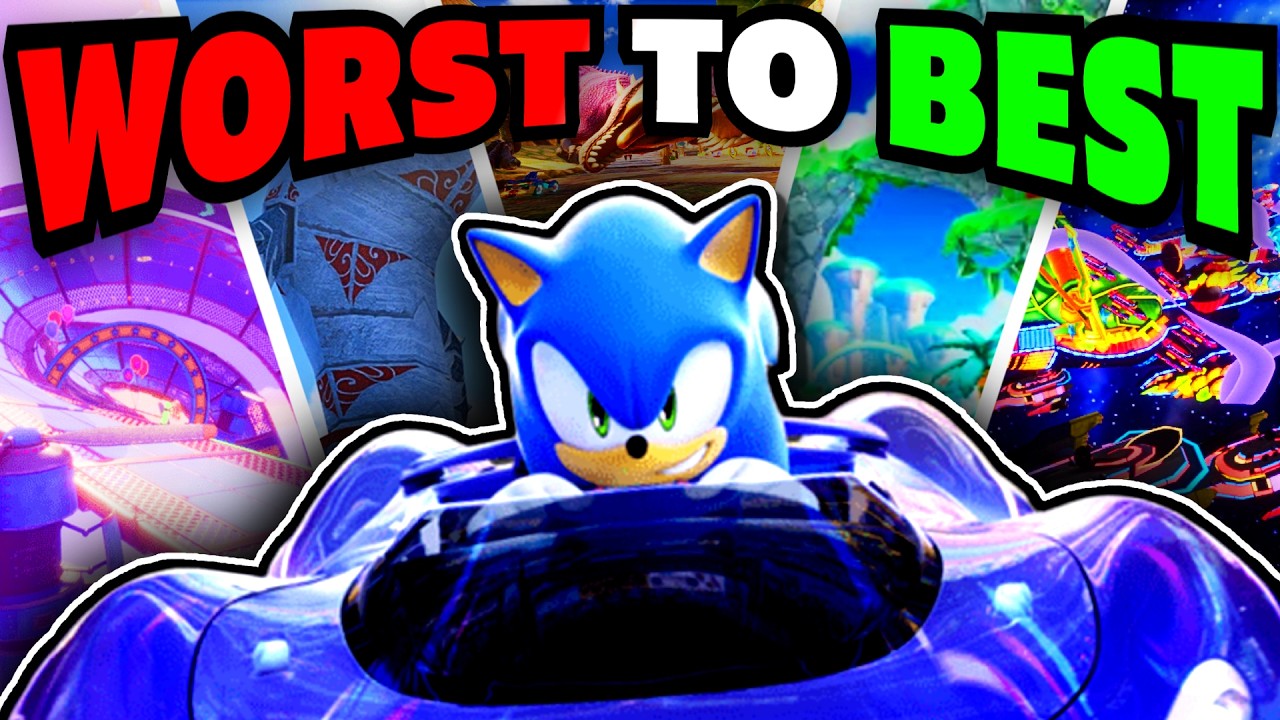 Ranking Every Sonic Racing: Crossworlds Track