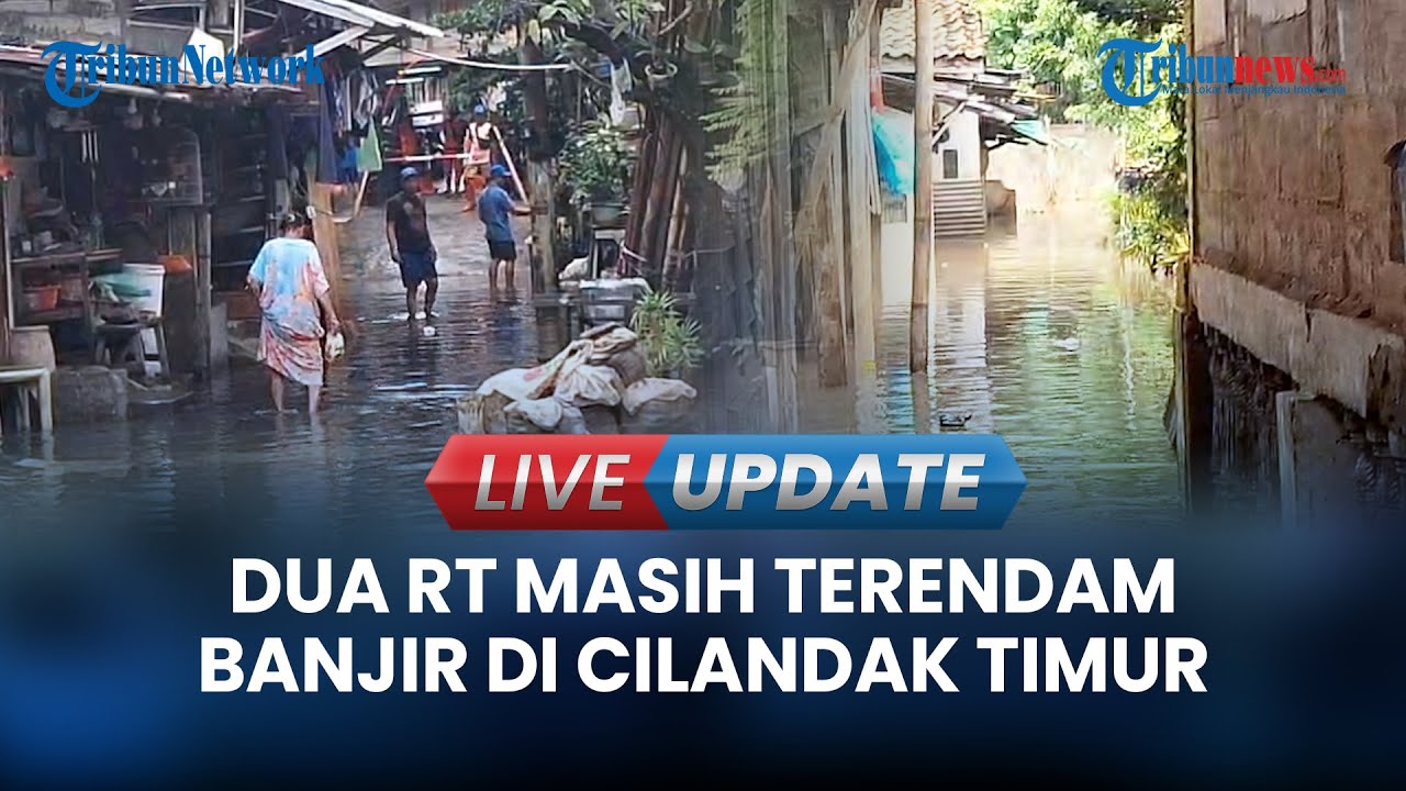 🔴 LIVE UPDATE | Banjir Jakarta Meluas ke 132 RT, 16 Ruas Jalan Tergenang