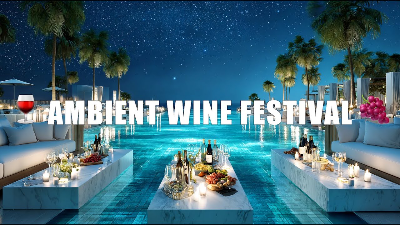 🍷Ambient Wine Festival🍇 | Deep Chillout & Night Serenity 2025
