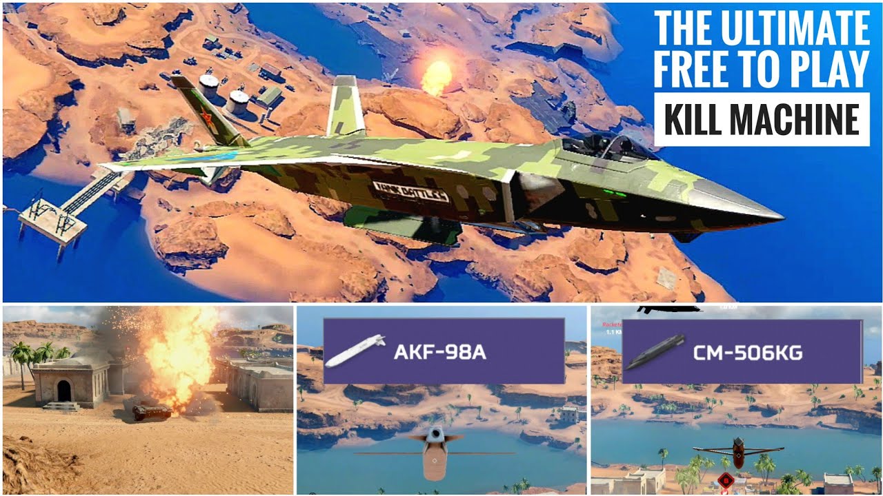 MWT Tank Battles J20 mk3 with AKF98A & CM506kg is the best f2p jet in game