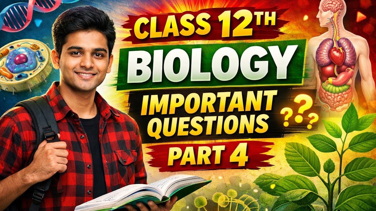 Biology Question Part-4.कृपया प्रश्न को एक बार देख लें।