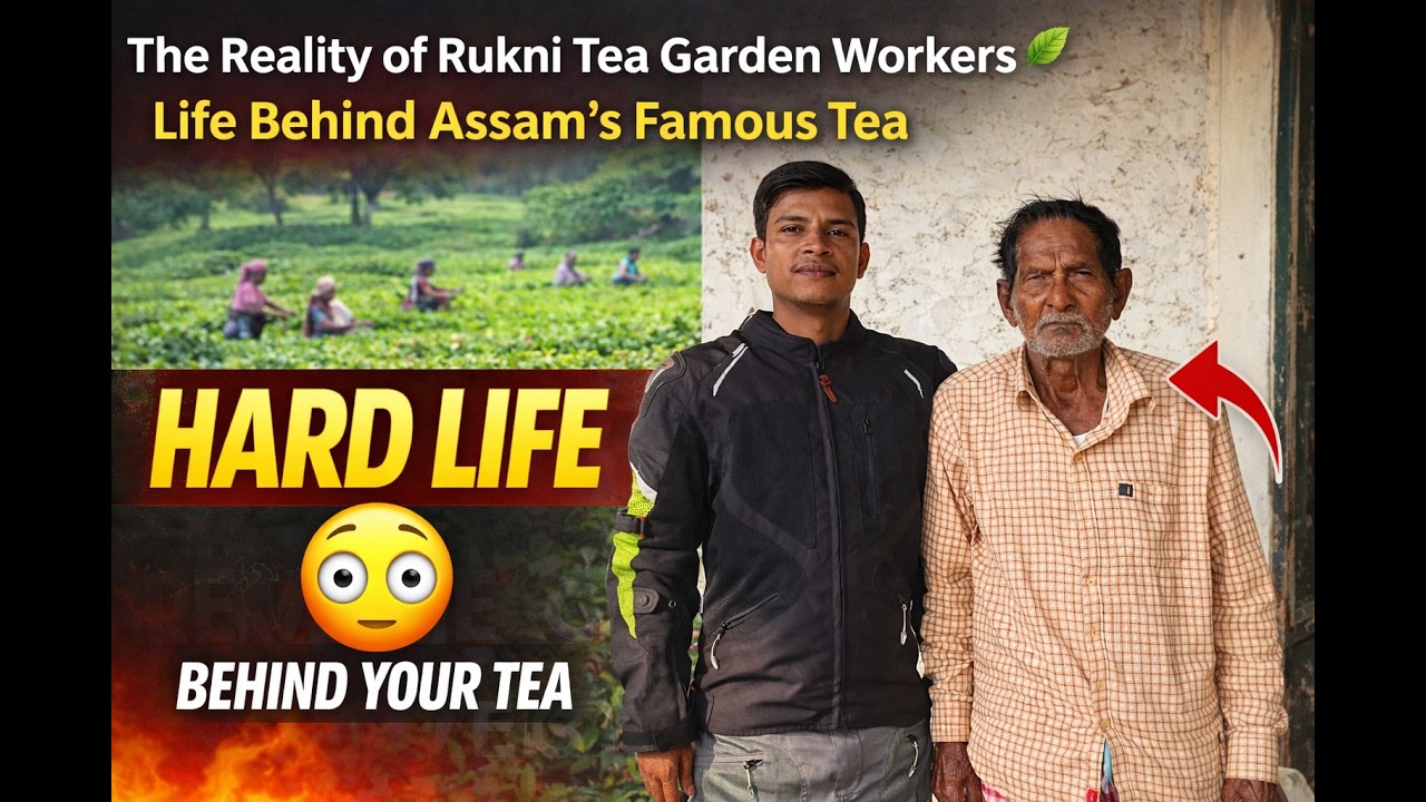 The Reality of Rukni Tea Garden Workers 🍃 | Life Behind Assam&rsquo;s Famous Tea.