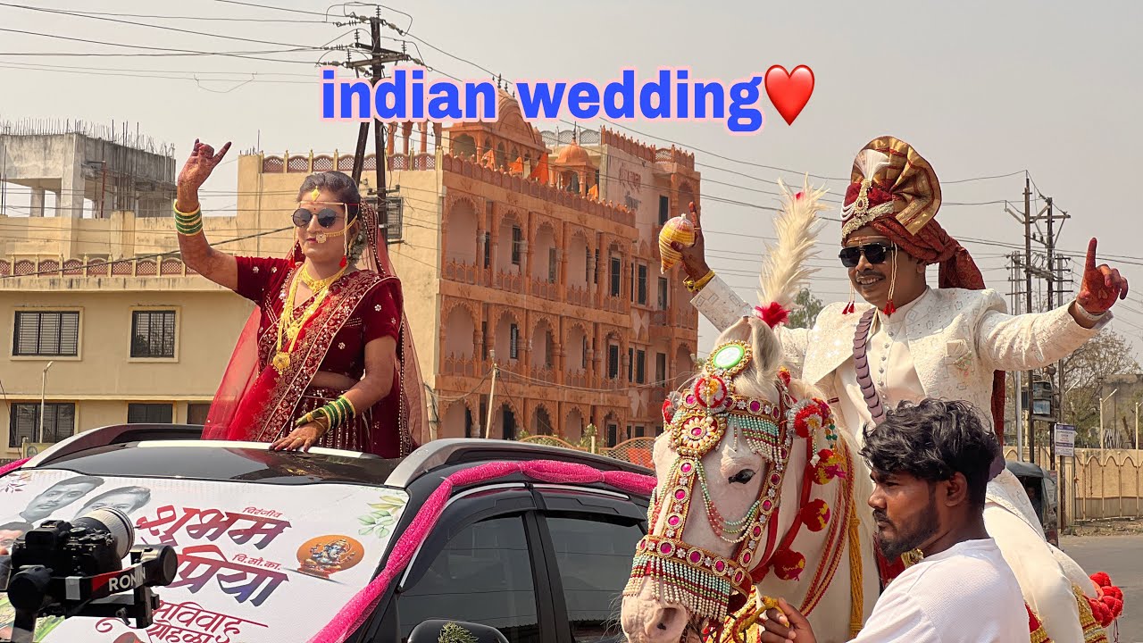 Finally we are going friend wedding in India❤️Indian wedding 💒 in akola