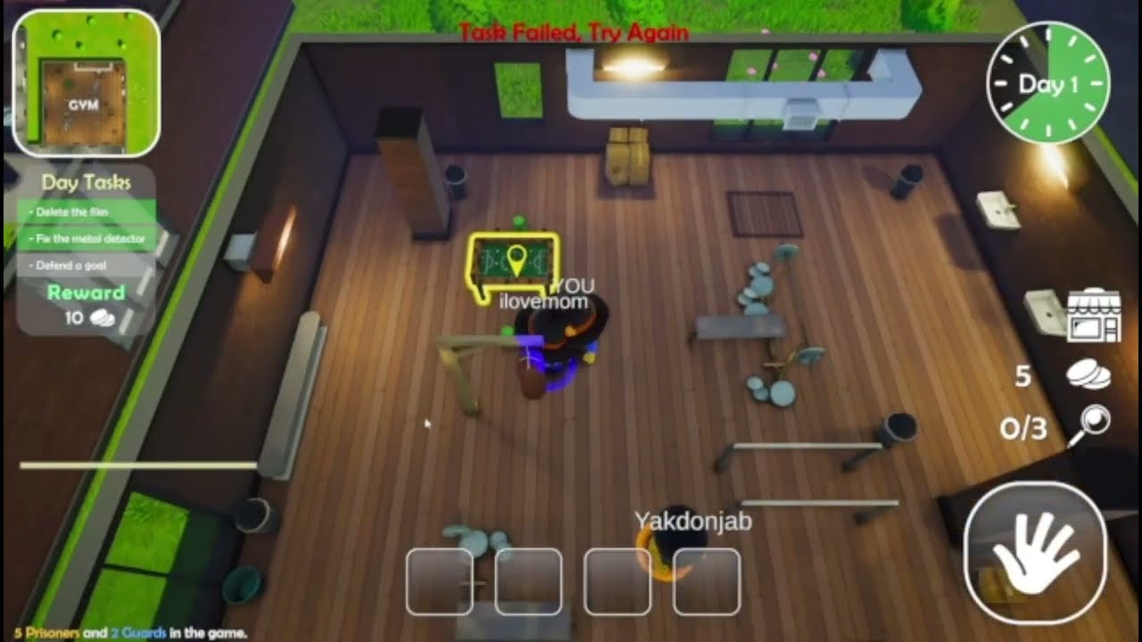 playing the early release of prison life on steam