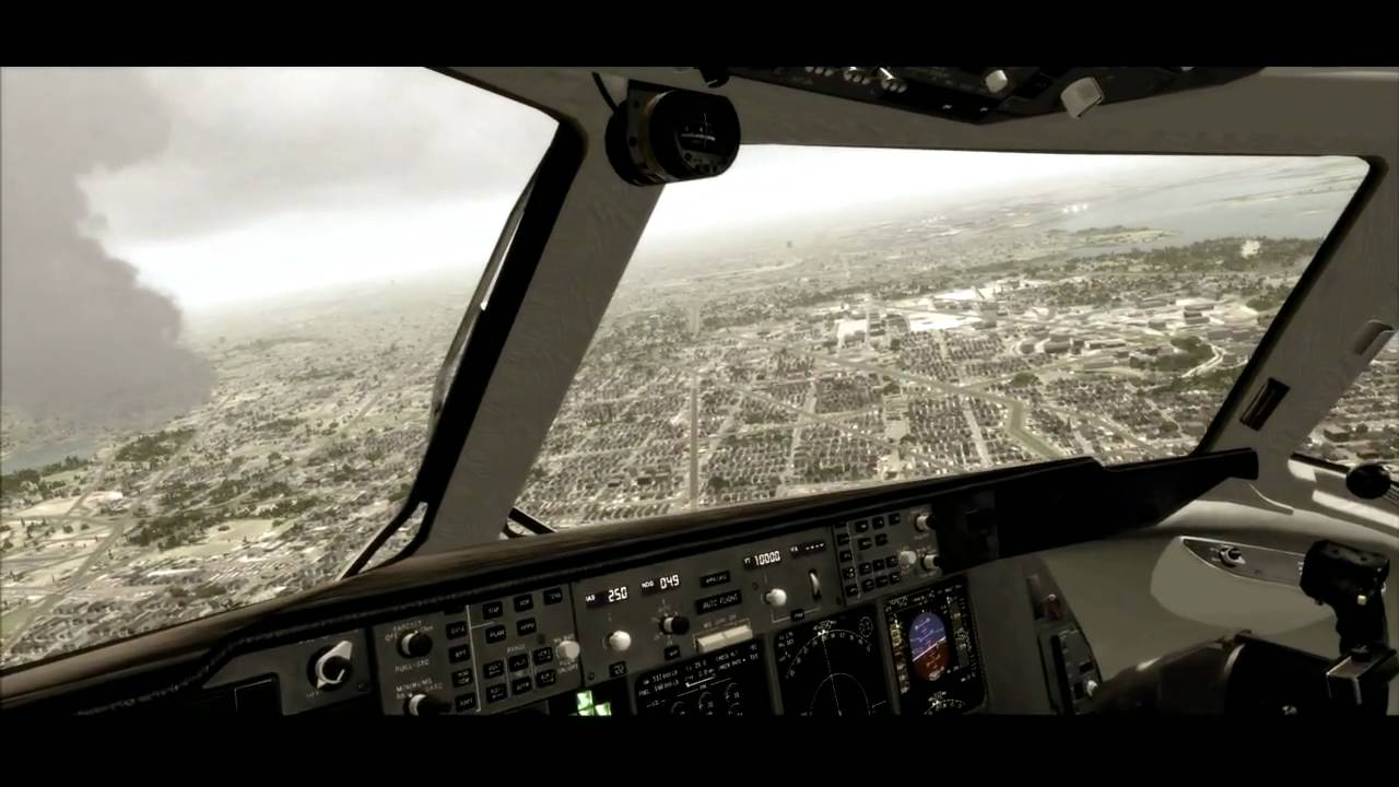 (FSX) Landing jfk.. not perfect but...AMAZING quality!!