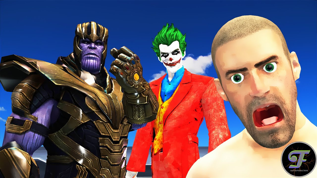 JOKER TEAM Vs THANOS | Full Version | Animation
