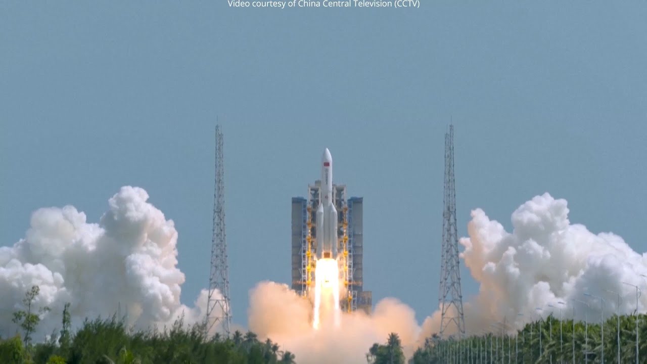 Long March-5B launches SatNet LEO Group 08