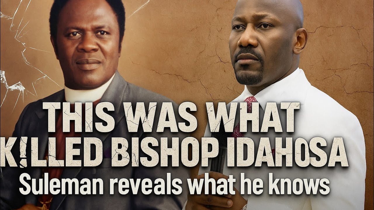HOW BISHOP BENSON IDAHOSA TOOK HIS LAST BREATH | APOSTLE JOHNSON SULEMAN REVEALS BIG SECRET