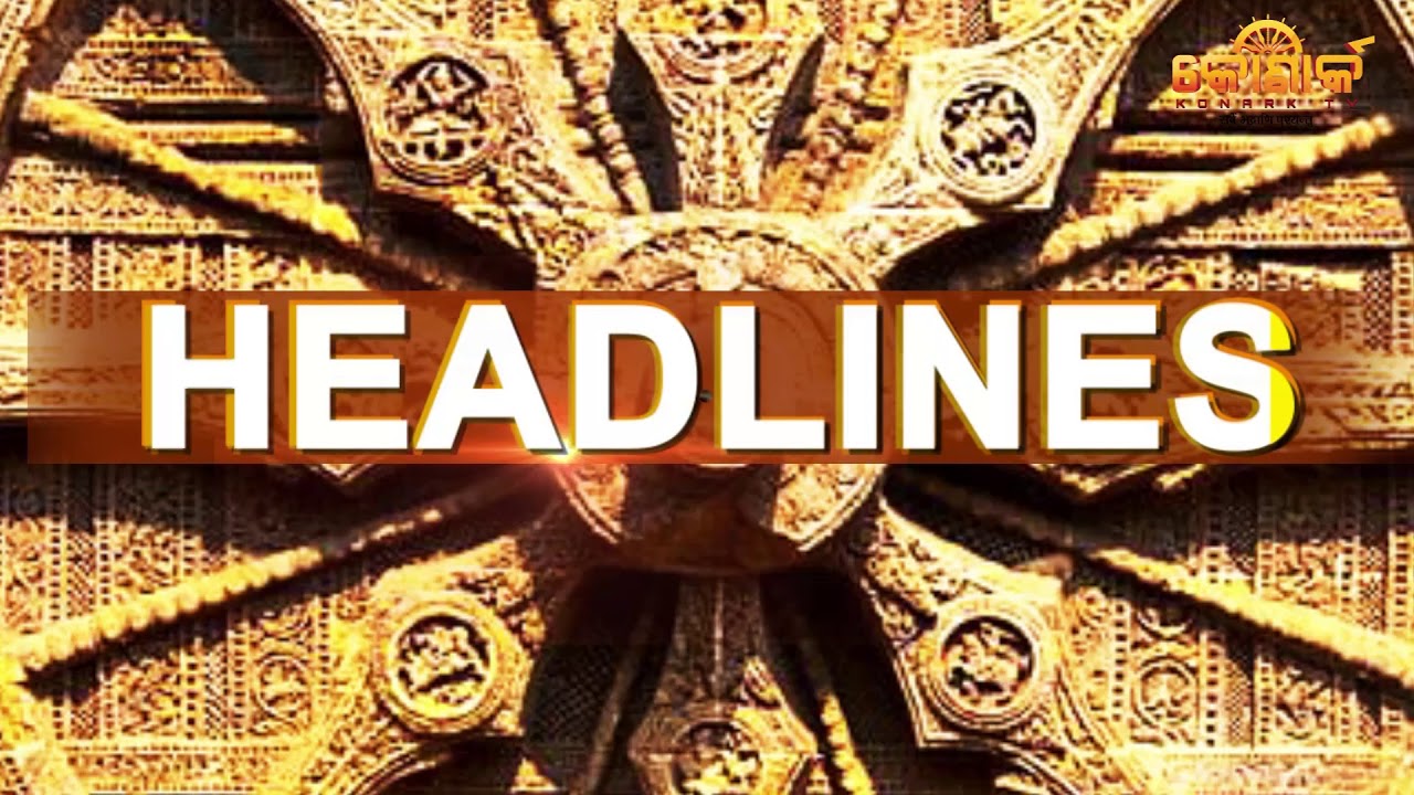 MORNING HEADLINE // Konark TV // Odia News // 15 MAY 2020