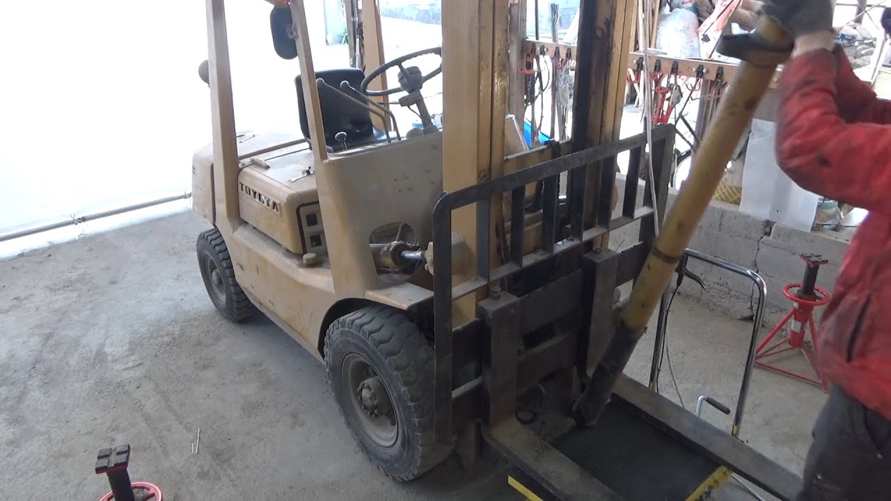 2FG25のマストシリンダー用オイルシールを交換してみた