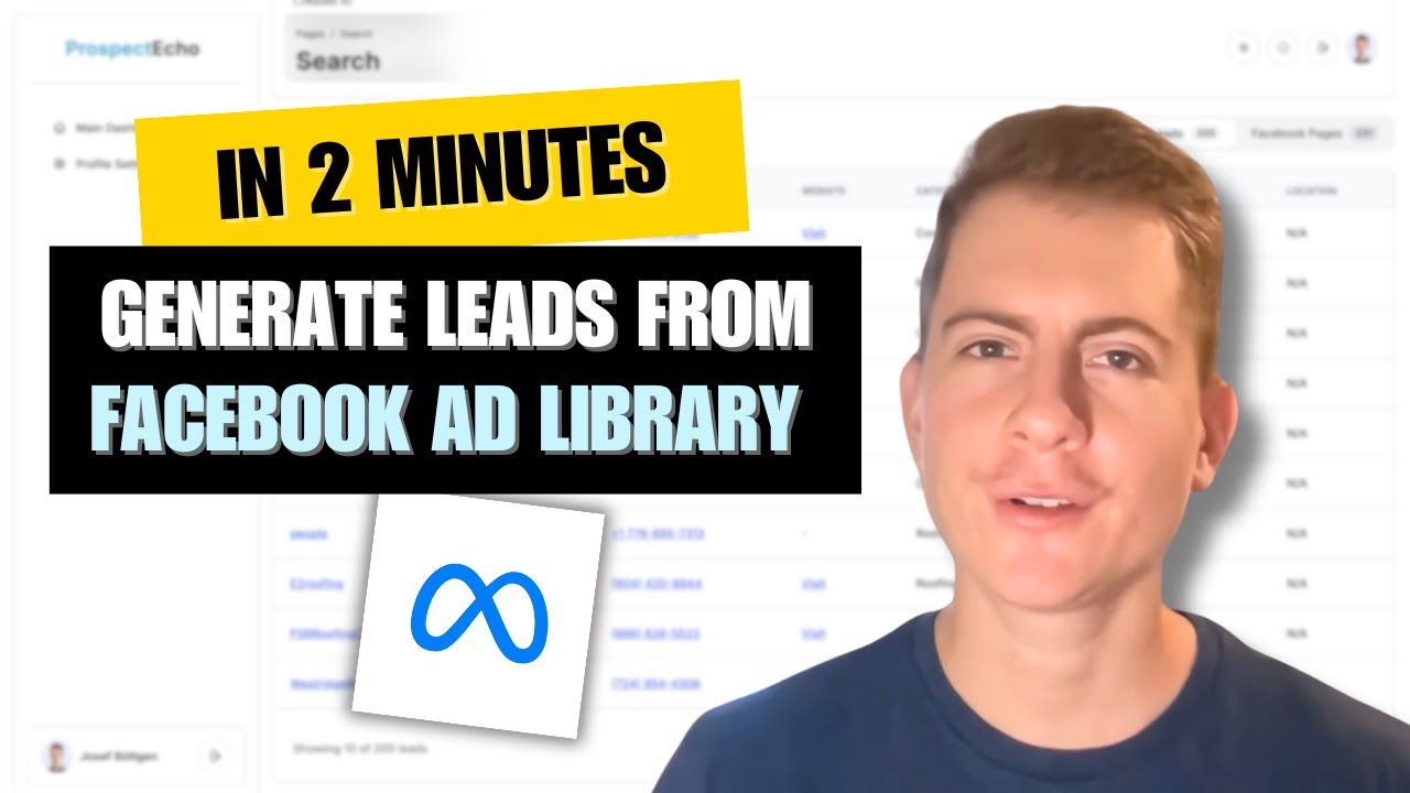 FASTEST way to generate leads from Facebook Ad Library (only 2 minutes)