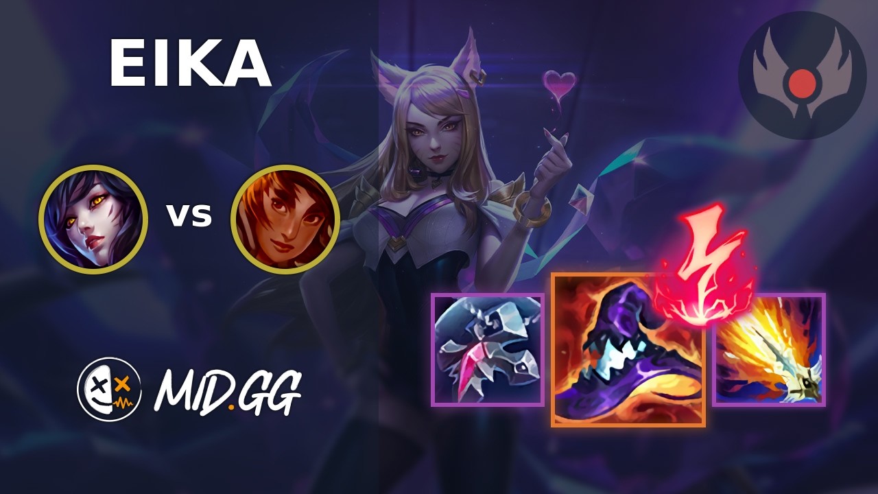 MID.GG: [ Eika ] Ahri MID vs Taliyah | EUW GRANDMASTER | LOL Season 2026