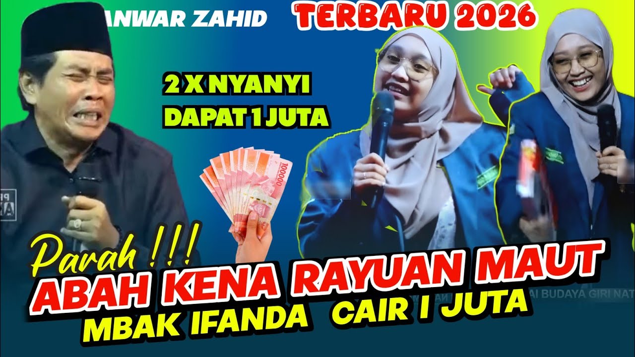 PENGAJIAN KH ANWAR ZAHID 2026 | ABAH ANZA KENA RAYUAN MAUT MBAK IFANDA