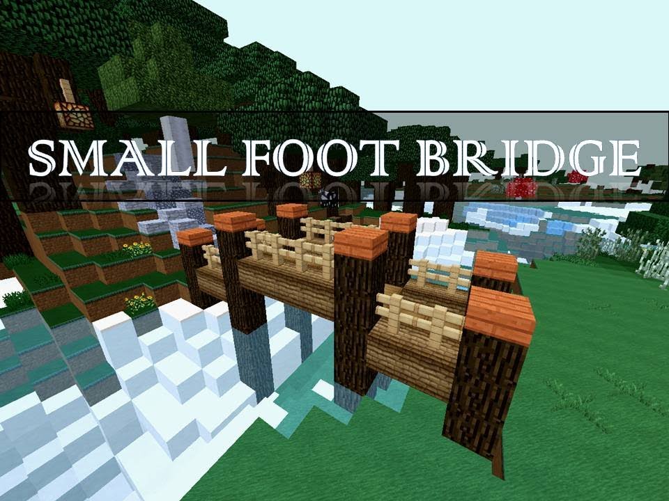 Small Bridge Let's Build - Minecraft