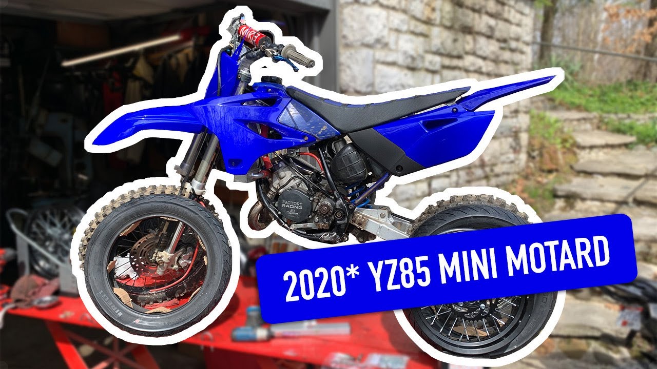 Yamaha YZ85 Street Legal Supermoto Build #1