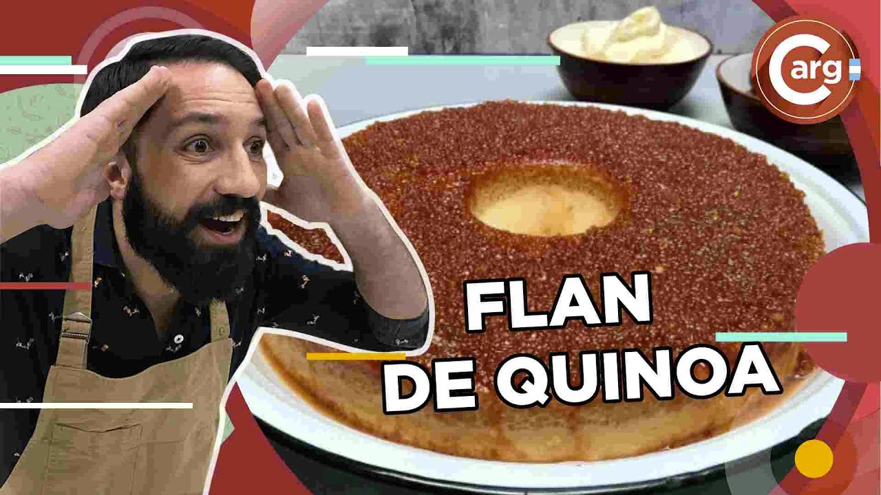 FLAN DE QUINOA