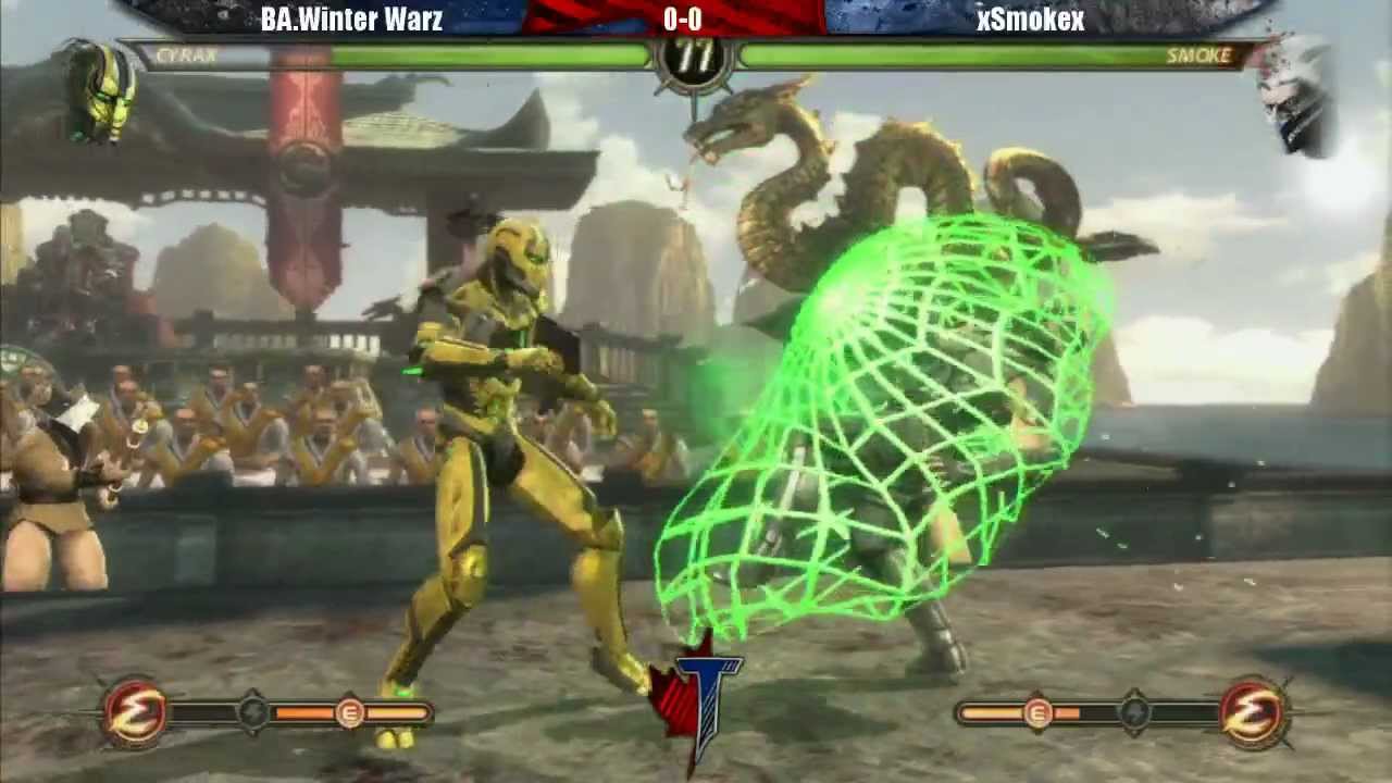 MK9: BA Winter Warz (Cyrax) vs xSmokex (Smoke) (Toryuken-Road to EVO (19.May.2012)T8