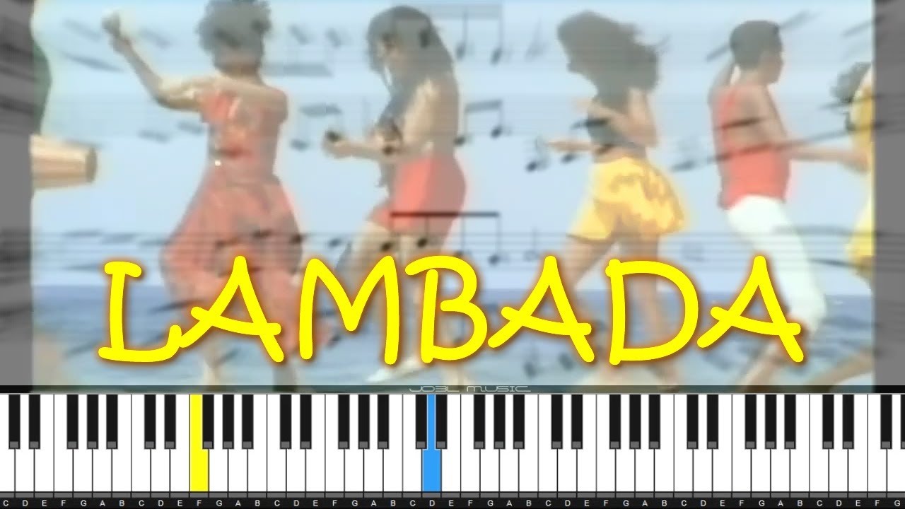 KAOMA - LAMBADA / Piano Tutorial /