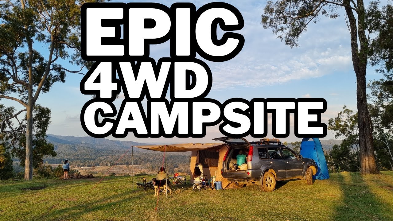 Amazing clifftop campsite, X-trail off-road, The Lone Camel Bush Camp - Trip videos