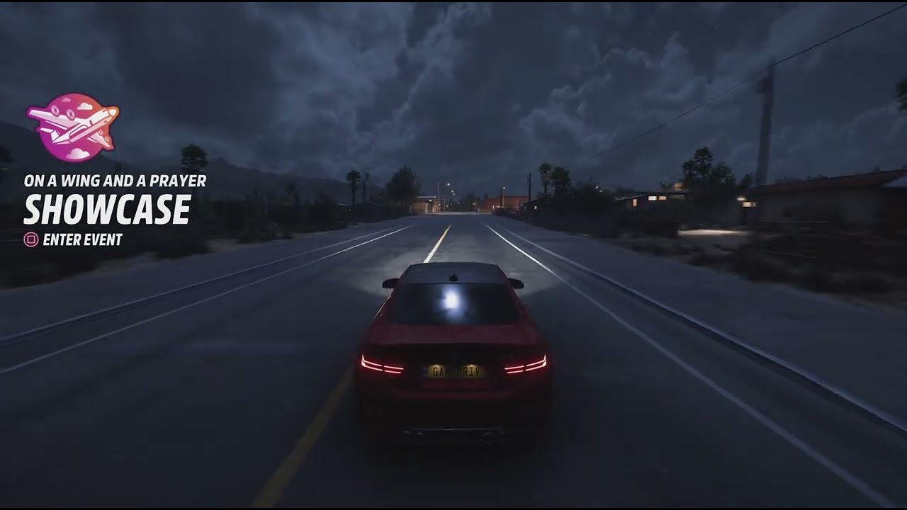 BMW M4 Night Drive 🚗🌙 #forzahorizon5 #ps5 #bmw
