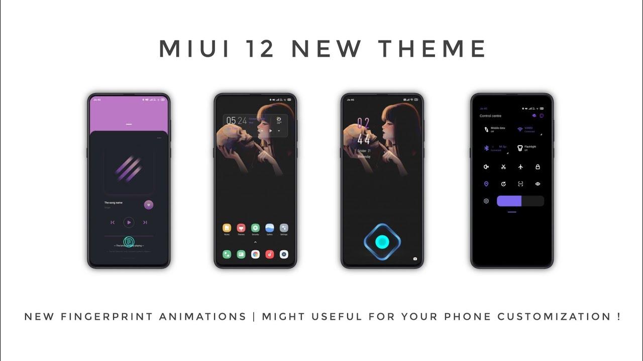 MIUI 12 New Theme | New Fingerprint Animations | Might Useful For Your Phone Customization !
