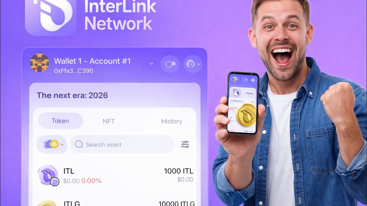 🔥 InterLink Network 2026 NEW UPDATE &ndash; ITL & ITLG Wallet Revealed!🚀 InterLink Wallet 2026 Update 