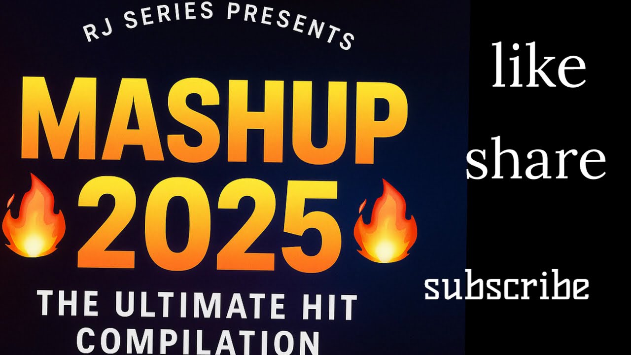 🔥 MASHUP 2025 - Ultimate Party Drop | RJ Series 🔥